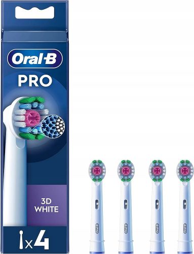  Testine per spazzolino elettrico Oral-B EB18RX Pro 3D White 4 pz