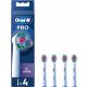  Testine per spazzolino elettrico Oral-B EB18RX Pro 3D White 4 pz