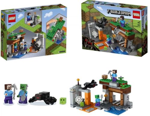  LEGO Minecraft 3456345 SUPER REGALO Minecraft Mattoncini Miniera abbandonata REGALO PERFETTO