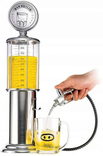 Dispenser di alcol argento MatMay 1000 ml