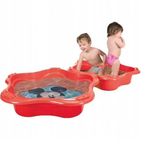 Piscina con guscio di sabbia in plastica 2in1 Topolino Injusa 20420