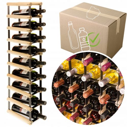 Portabottiglie RW-8 Ripiano 1x9 per 9 bottiglie di vino