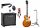  SET CHITARRA ELETTRICA + AMPLIFICATORE 10W ACCORDATORE