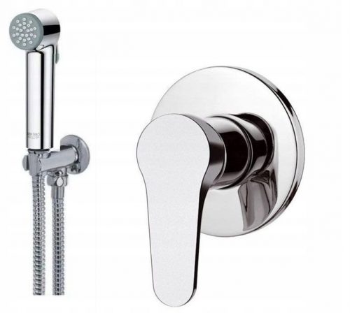 Rubinetto bidet ad incasso Daniel/Grohe Set bidet cromato