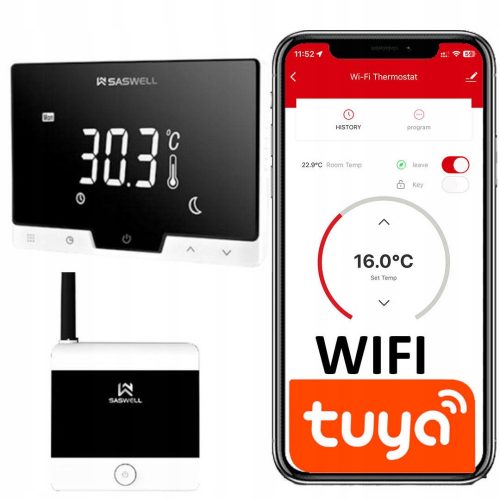 Regolatore di temperatura WiFi TUYA