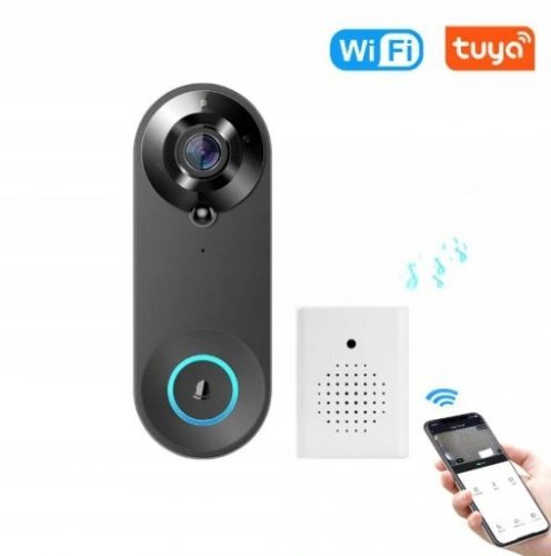 Videocamera interfono campanello FHD WIFI TUYA Sensore di movimento