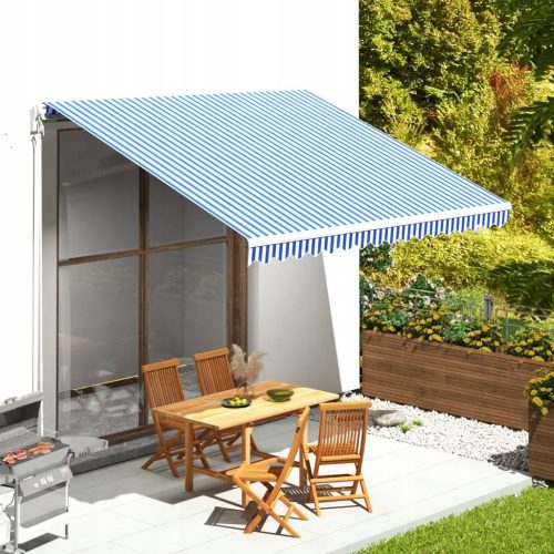  Tenda da sole 380 x 345 cm in tessuto