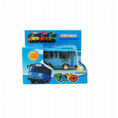  BlueCartoon Tayo Bus Kids Mini Car Scarica il modello anime coreano