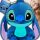  LILO E STICH GRANDE MASCOTTE PELUCHE XXL ORSO COCCOLE ORSO BLU