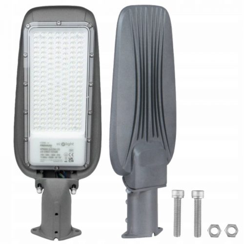  Lampione stradale Ecolight 100 W 13000 lm alimentato da rete elettrica