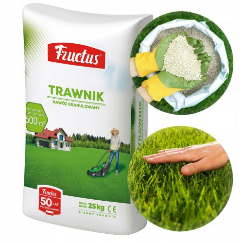 Fertilizzante da giardino - Fructus concime multicomponente granulato 25 kg 10 l