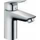 Rubinetto lavabo da terra Hansgrohe Logis cromato