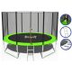 Trampolino con rete Fitness Star 374 cm FT 12 (365-374 cm)