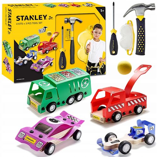  Stanley Junior SXCTSGH004-04EU set auto e attrezzi