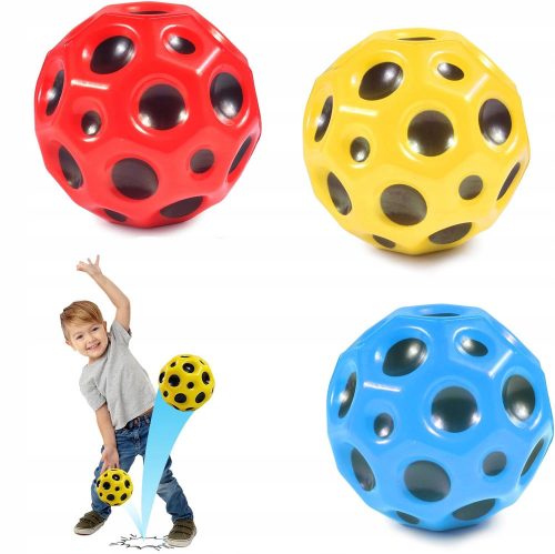 PALLA DA SALTO PALLONE DA COMPETIZIONE CON RIMBALZO ALTO, 3 PEZZI REGALO