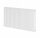 Radiatore a pannello in acciaio Demrad FIX 1157 W bianco 700 x 600 x 100 mm - attacco laterale