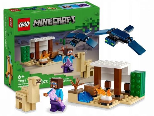  LEGO Minecraft 21251 La spedizione nel deserto di Steve