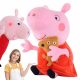  Pepa Pig dalla fiaba cult CUDDLE MASCOTTE PELUCHE 40 cm