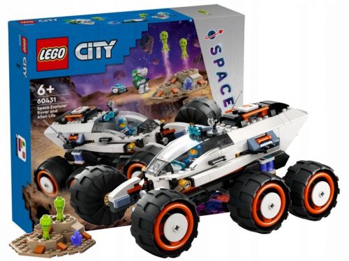  LEGO City 60431 Space Rover e lo studio della vita nello spazio