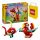  LEGO Creator 3 in 1 31145 Drago Rosso + LEGO 6315786 SACCHETTO DI CARTA VP PICCOLO S 24X18X8