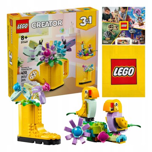  LEGO Creator 31149 Fiori in un Annaffiatoio + 2 altri prodotti