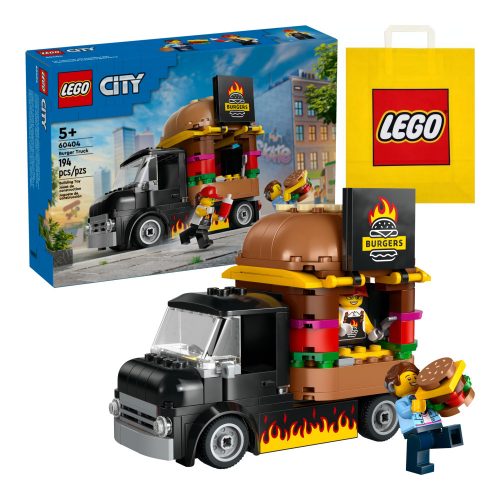  LEGO City 60404 Camion degli hamburger + sacchetto di carta VP LEGO 6315792 medio