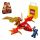  LEGO Ninjago Kai e l'attacco del drago 71801 + sacchetto di carta LEGO 6315786 giallo 24x8x18 cm