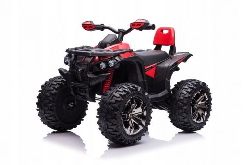  Quad per bambini 4x4 a batteria. Ruote in morbida pelle EVA