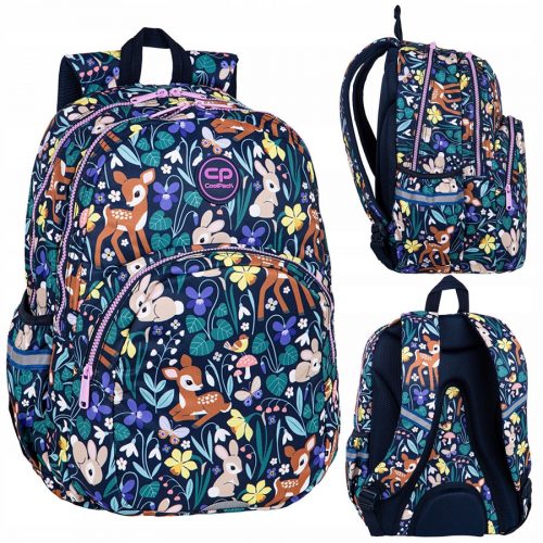  ZAINO SCUOLA COOLPACK RIDER OH MY DEER 2 SCOMPARTI