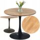  Tavolo rotondo Signal Tables 90 x 90 x 76 cm rovere naturale