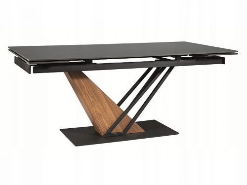  Tavolo rettangolare allungabile Signal Tables 180 x 90 x 75 cm nero