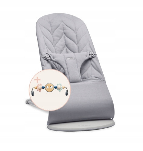  BABYBJORN - Sdraietta Grigio Chiaro + Gioco