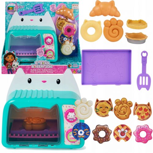  La casa delle bambole Bakey di Spin Master Gabby con il set Cakey Oven