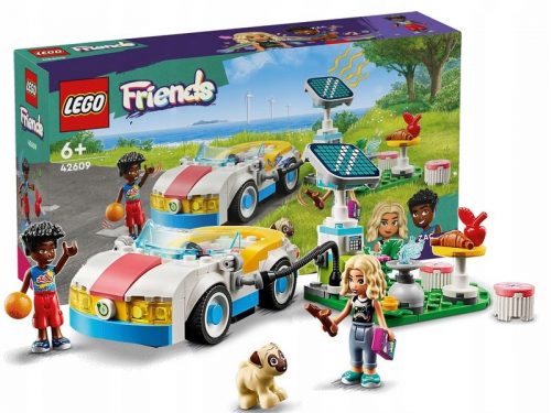  LEGO Friends 42609 Auto elettrica e stazione di ricarica