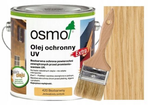 Olio protettivo UV Osmo, incolore, 3 l