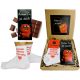 CALZE 39-42 e CIOCCOLATO in SET per SAN VALENTINO da bambina DONNA