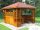 Padiglione, rifugio - Gazebo FPHU Grzegorz. legno 310 x 310 x 290 cm