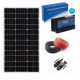  MONO PANNELLO SOLARE + REGOLATORE 20A, batteria solare 100W