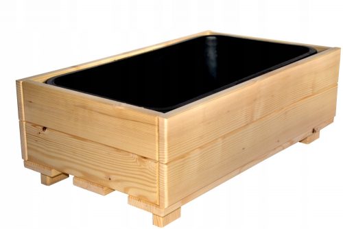  Box da balcone 74 x 44 cm in legno