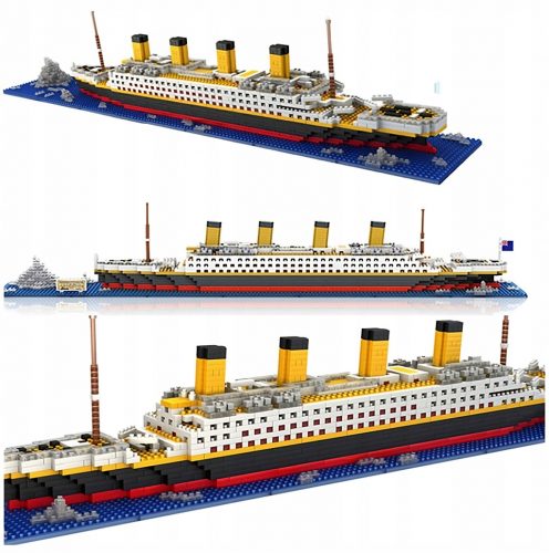  BLOCCHI NAVE TITANIC SET DI BLOCCHI 1860 PZ GRANDE