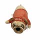  PELUCHE PUSH 50CM LUNGO peluche mascotte carlino lungo