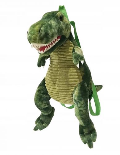  Figurina di dinosauro zaino da ragazzo VERDE (D063)