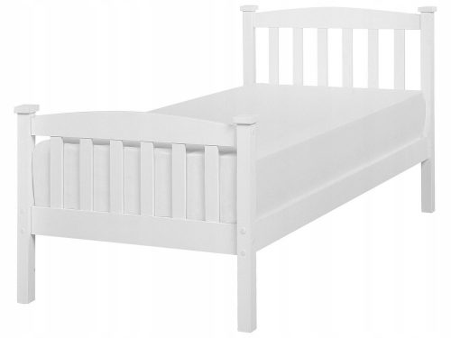  Letto singolo in legno Beliani 0 90x200 bianco