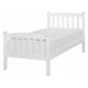  Letto singolo in legno Beliani 0 90x200 bianco