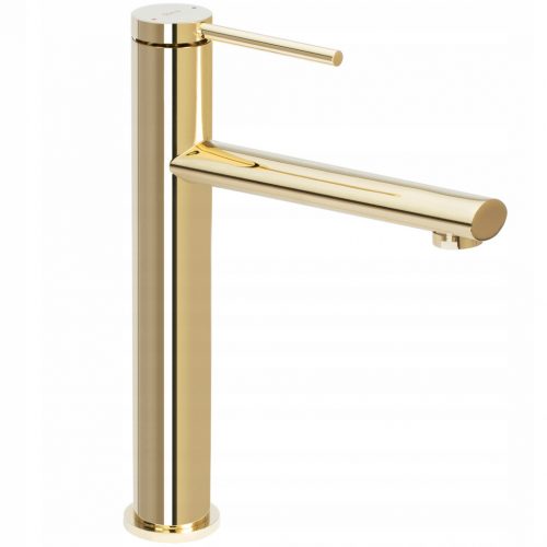  Rubinetto lavabo da terra Rea Oval, oro