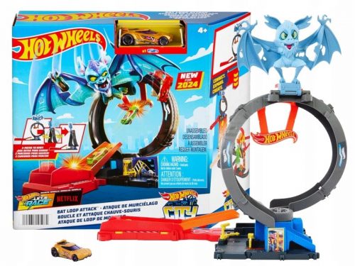  Set di anelli per pipistrelli Hot Wheels City HTN78