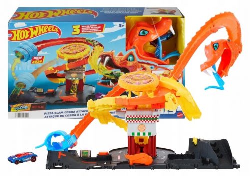  Hot Wheels City Cool Pizza - Set attacco Cobra HTN81