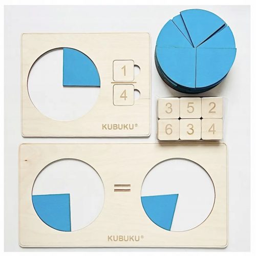  Set Montessori per l'apprendimento delle FRAZIONI della matematica