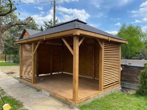 Padiglione, rifugio - Gazebo TG Costruzioni in Legno legno 400 x 300 x 320cm