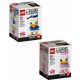  LEGO BrickHeadz 40377 + LEGO BrickHeadz 40476 Paperina